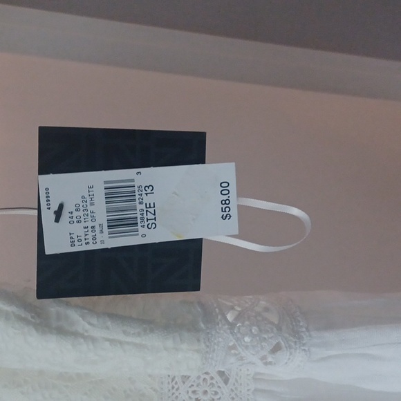 Pretty spaghetti strap white dress - Picture 5 of 5